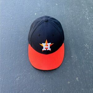 New Era Houston Astros Fitted Hat 7 1/8 ⭐️